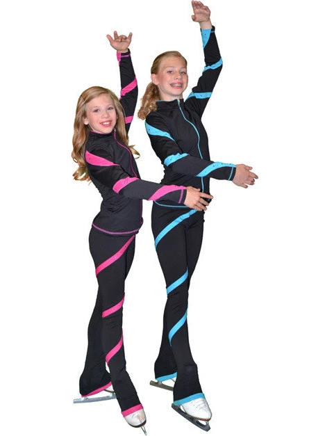 Special Deal - ChloeNoel P06 Spiral Skate Figure Skating Pants