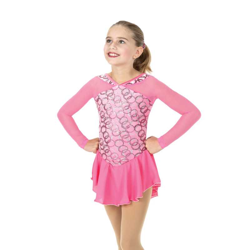 Jerry's Ice Skating Dress - 650 Rings of Bling (Pink)