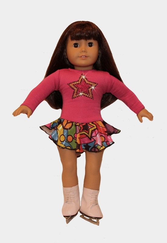 18 Doll Ice Skating Dress