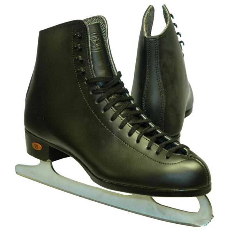Ice Skates Riedell J75 Kids Black Size 3 D/C Boot Only(Refurbished)