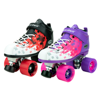 Riedell Dart Pixel Roller Skate Set