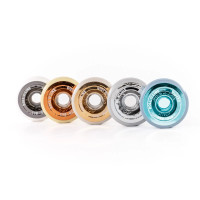 Roll-Line Giotto Figure Roller Skate Wheels (Set of 8, 63mm)