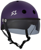 S1 Lifer Visor Helmet - GEN 2 - Purple Matte w/ Tint Visor