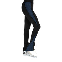 Jerry's S107 Ice Core Splice Figure Skating Leggings - Shadow Blue