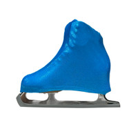 Metalic Figure Skating Boot Covers by Kami-So - Metallic Blue