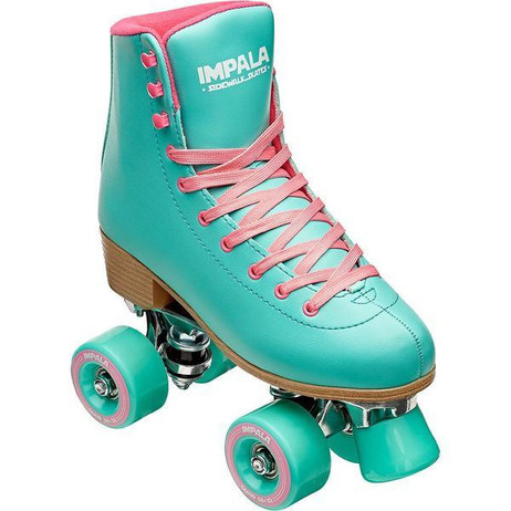 Impala Roller Skates- Size 6 Only Color Aqua(Refurbished