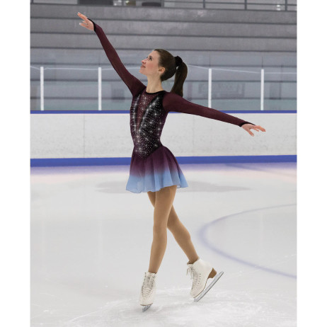 little mermaid figure skating dress How I Made The Ursula Dress [Little Mermaid Skating Costume]