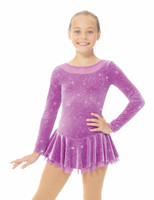 Holiday Deal - Mondor Figure Skating Dress 2762  - Bubbles