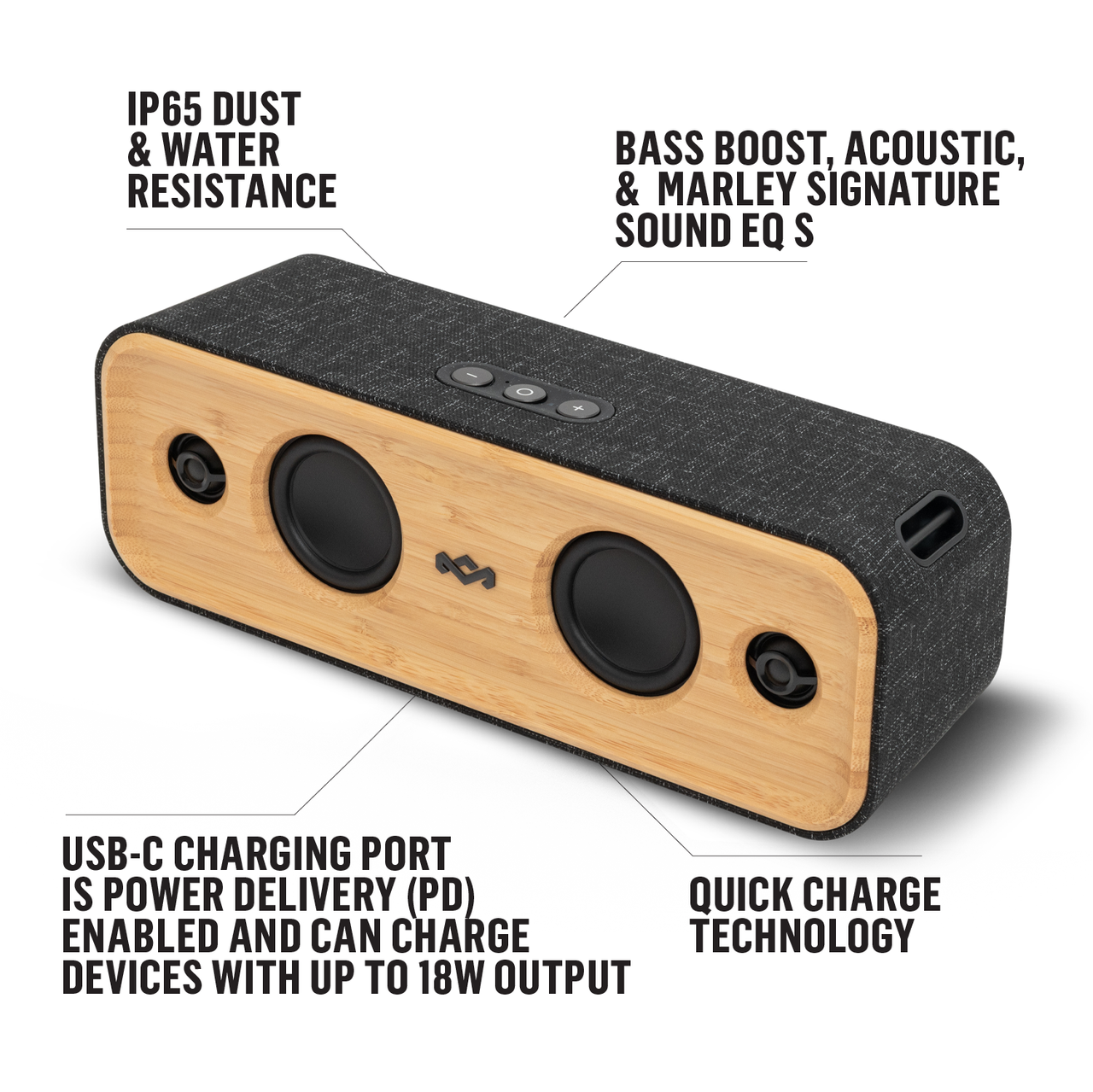 Get Together 2 Bluetooth Speakers | House of Marley