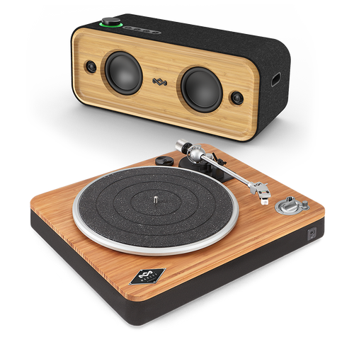 Stir It Up Wireless Turntable & Get Together 2 XL Bluetooth Speaker Bundle