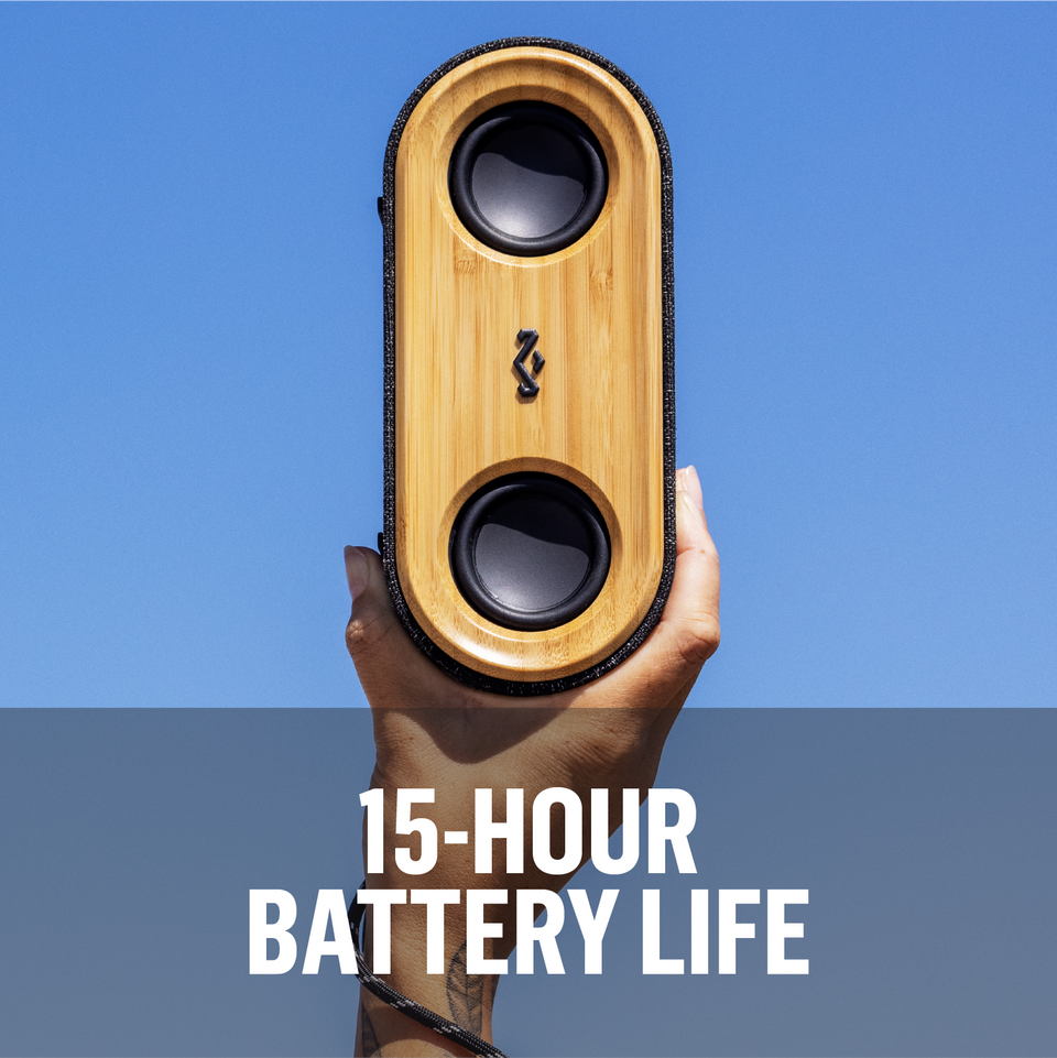 House of Marley Get Together 2 XL: Portable Speaker with Wireless Bluetooth  Connectivity, 20 Hours of Indoor/Outdoor Playtime, and Sustainable