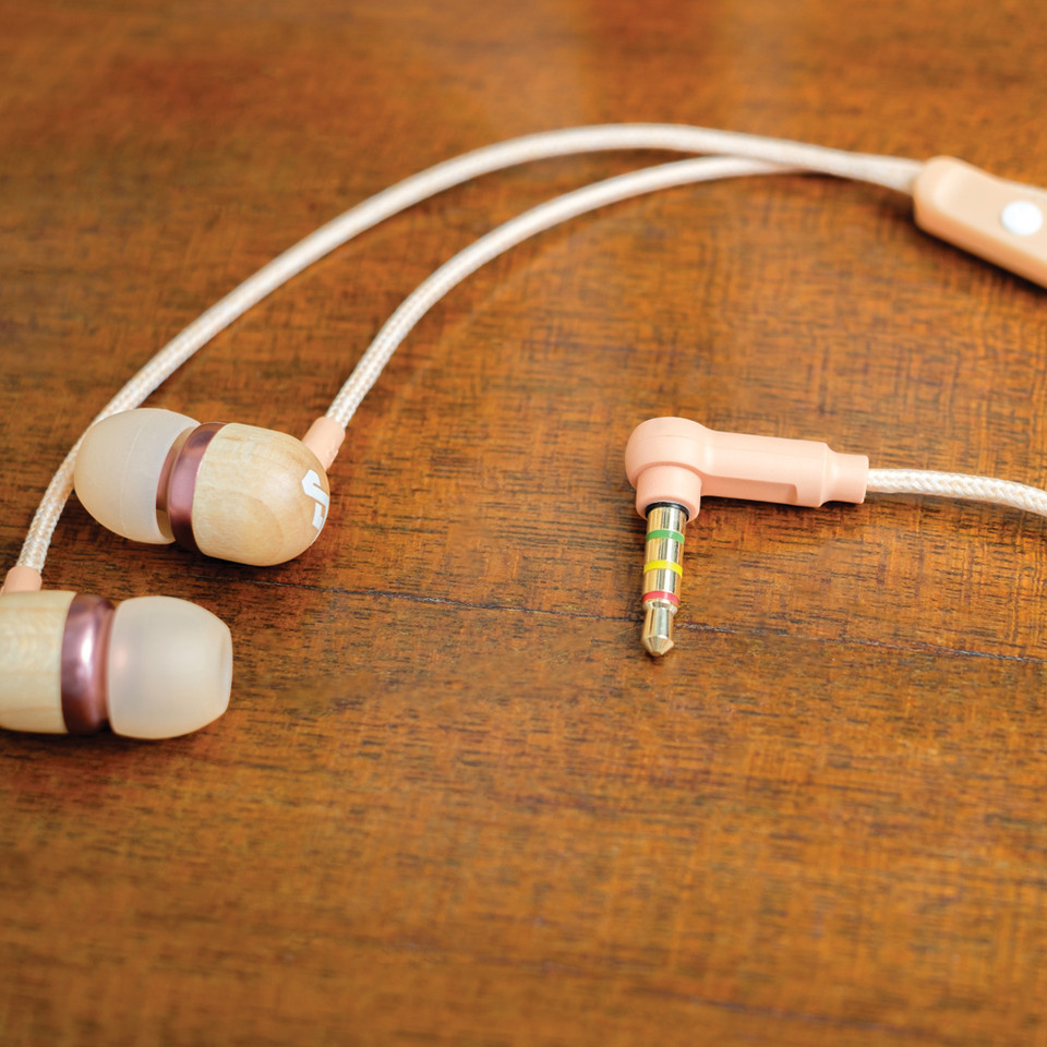 Smile Jamaica In Ear Headphones 1 Button Control & Microphone