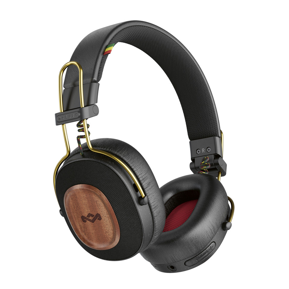 House of Marley Positive Vibration Riddim On-Ear Headphones