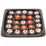 Decorated Brownie Bites Party Platter