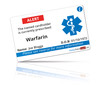 Warfarin Medical I.C.E. Card