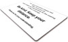 Face Mask Exemption Card - PVC - Hidden Disability 