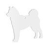 50mm Akita Dog Acrylic Blank