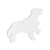 50mm Golden Retriever Dog Acrylic Blank