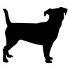 50mm Jack Russell Dog Acrylic Blank