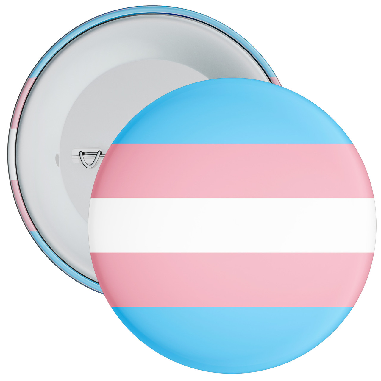 Trans LGBTQ+ Identity Pin Badge - The Badge Centre