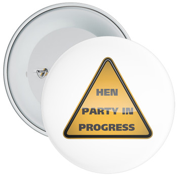 White Hen Party in Progress Badge