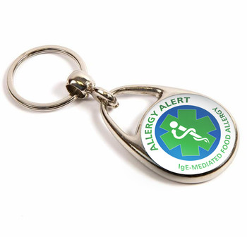 IgE-Mediated Food Allergy Alert Keyring