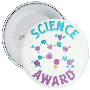 Pack of 20 School Science Award Molecule Badge