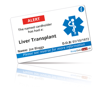 Liver Transplant Medical I.C.E. Card