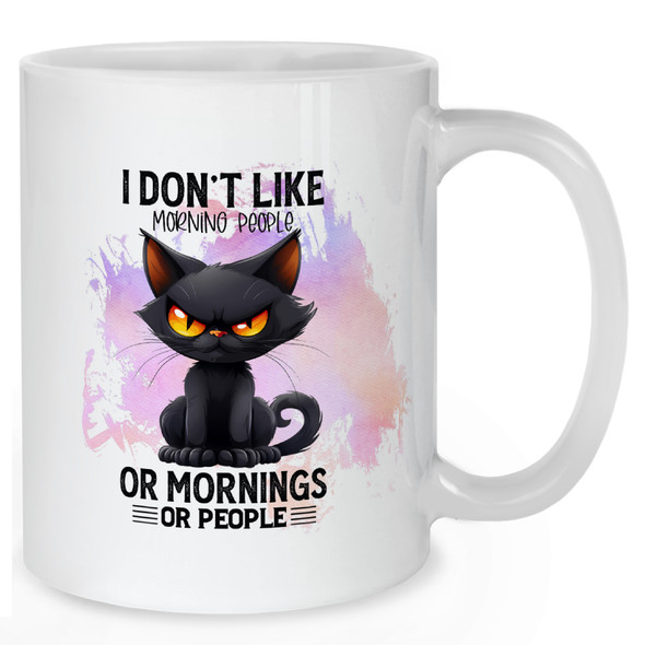 I Don't Like Mornings People Mug I Don't Like Mornings People Mug