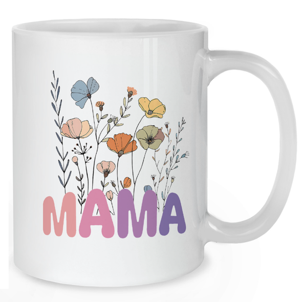 Mama Wildflower Mug - Mother Mug