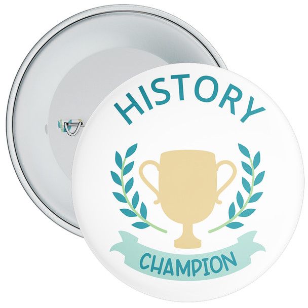 Pack of 20 History Champion Badge