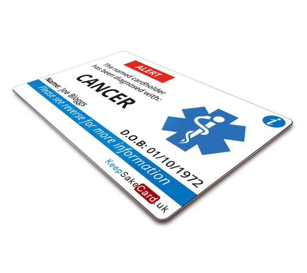 Cancer Medical I.C.E. Card