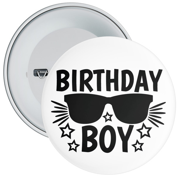 Cool Birthday Boy Badge