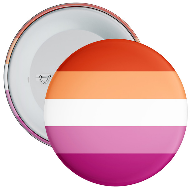 Lesbian LGBTQ+ Identity Pin Badge