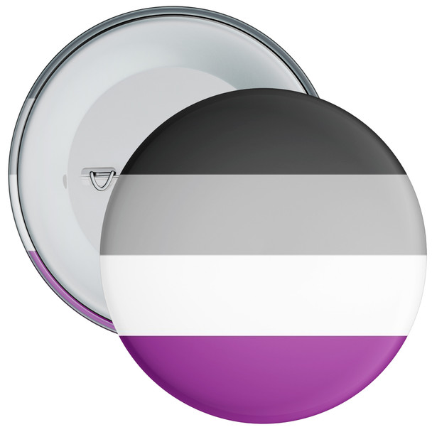 Asexual LGBTQ+ Identity Pin Badge