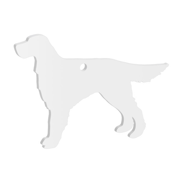 50mm Irish Setter Dog Acrylic Blank