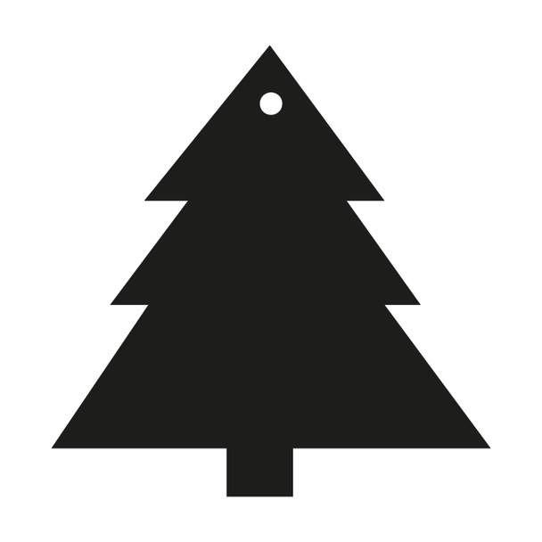 Pack of 3 - Christmas Tree Acrylic Blank