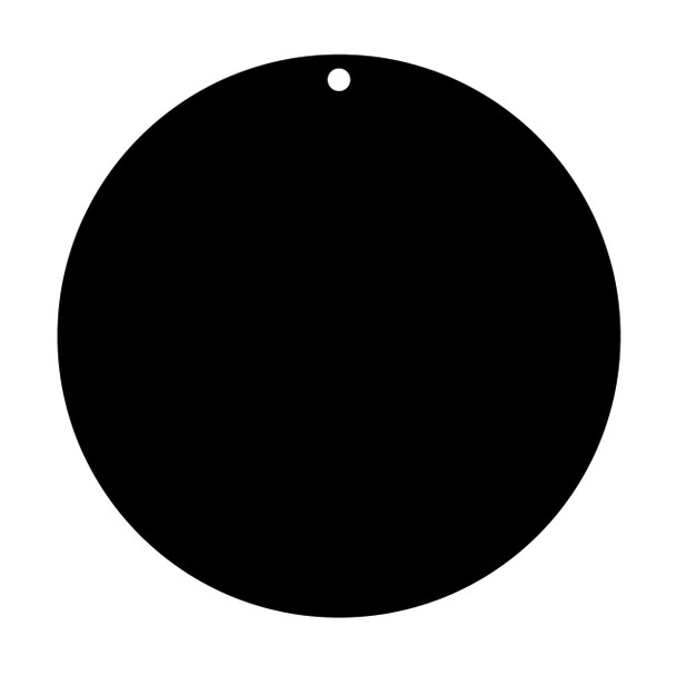 100mm Circle Acrylic Blank