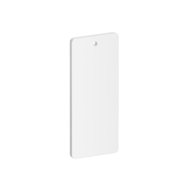 Pack of 6 - Rectangle Acrylic Keyring Blank