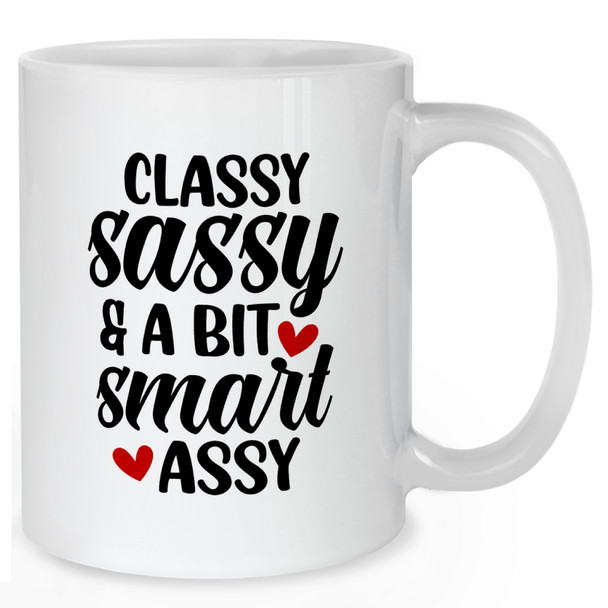 Classy, Sassy & A Bit Smart Assy Mug