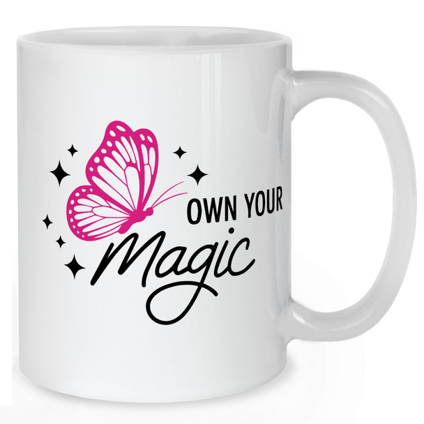 Own Your Magic Butterfly Mug