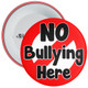 Pack of 20 School No Bullying Here Anti Bullying Badge - Red