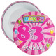 Pink Rays 83rd Birthday Badge - Age 83 Badge