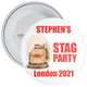 Custom Stag Party Badge 3