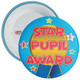 Pack of 20 School Star Pupil Award Badge - Blue