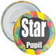 Pack of 20 School Colourful Star Pupil Badge 4