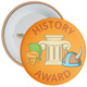 Pack of 20 History Award School Badge - Orange