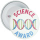 Pack of 20 School Science Award DNA Badge - Green