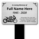 Personalised Memorial Plaque - In Loving Memory Plaque - Born 2 Race Personalised Memorial Plaque - In Loving Memory Plaque - Born 2 Race