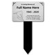 Personalised Memorial Plaque - In Loving Memory Plaque - Male Surfer